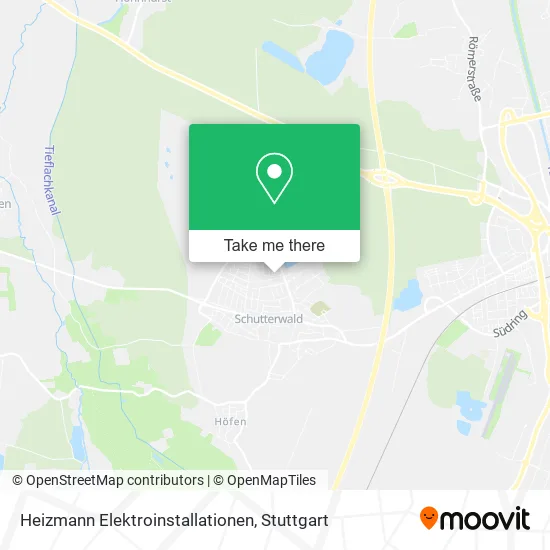 Карта Heizmann Elektroinstallationen