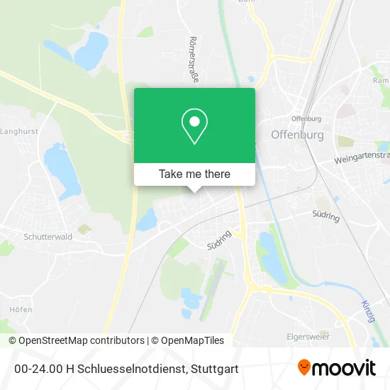 Карта 00-24.00 H Schluesselnotdienst