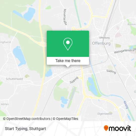 Карта Start Typing