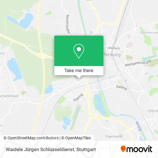 Карта Waidele Jürgen Schlüsseldienst
