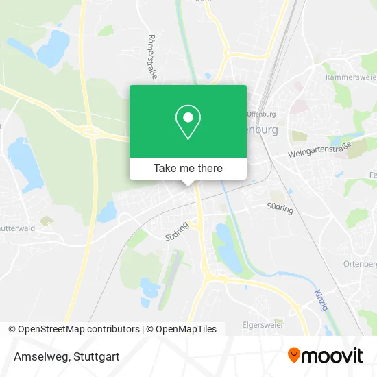 Amselweg map