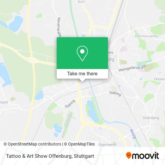 Tattoo & Art Show Offenburg map