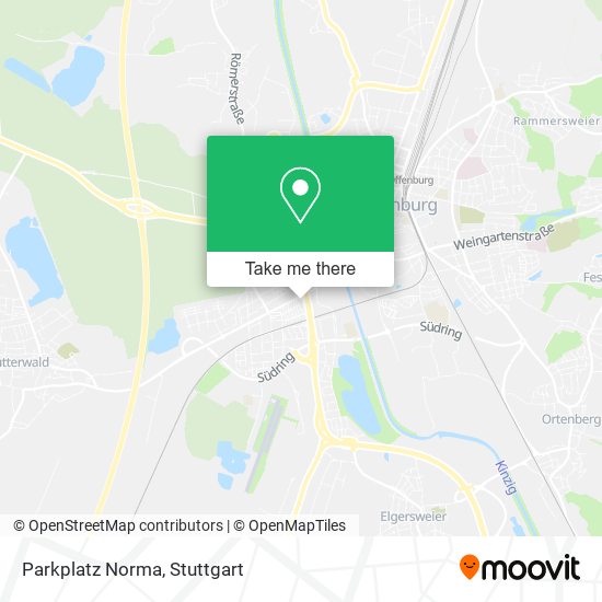 Карта Parkplatz Norma