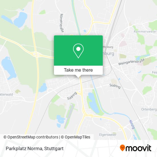 Parkplatz Norma map