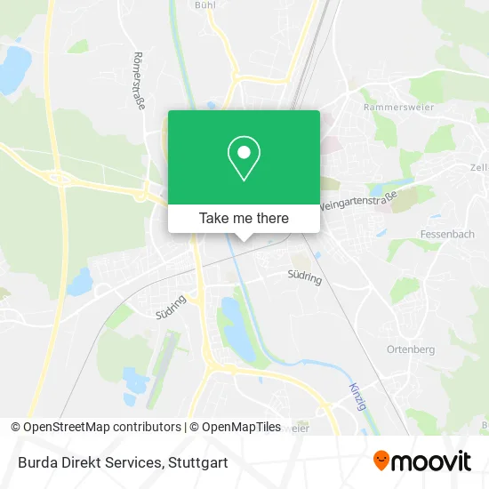 Карта Burda Direkt Services
