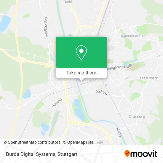 Карта Burda Digital Systems