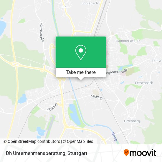 Dh Unternehmensberatung map