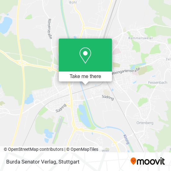 Карта Burda Senator Verlag