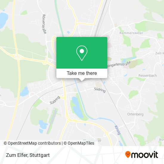 Карта Zum Elfer