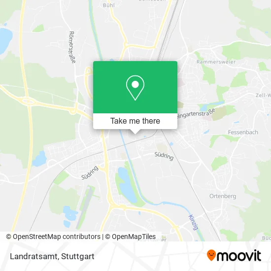 Карта Landratsamt