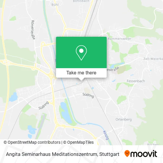 Карта Angita Seminarhaus Meditationszentrum