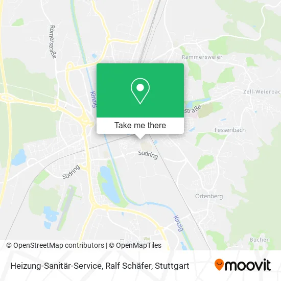 Карта Heizung-Sanitär-Service, Ralf Schäfer