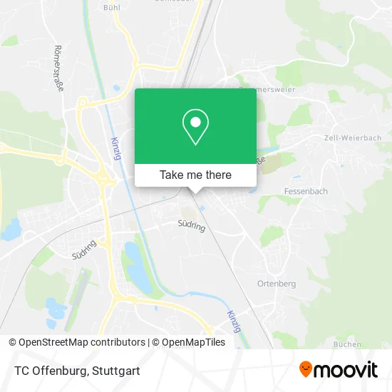 TC Offenburg map