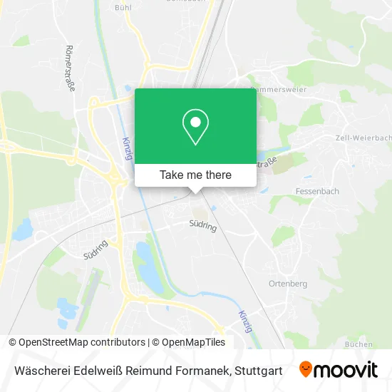 Карта Wäscherei Edelweiß Reimund Formanek