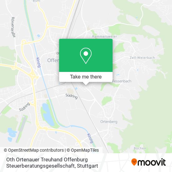 Карта Oth Ortenauer Treuhand Offenburg Steuerberatungsgesellschaft