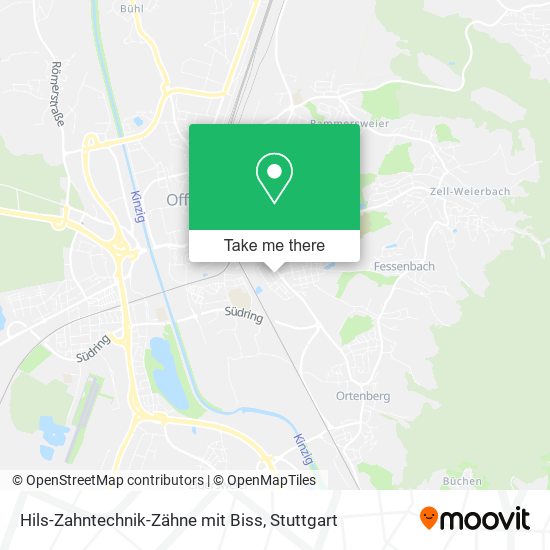 Hils-Zahntechnik-Zähne mit Biss map