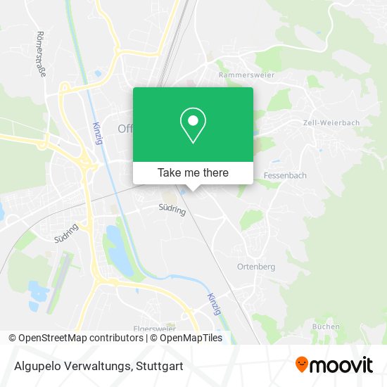 Algupelo Verwaltungs map