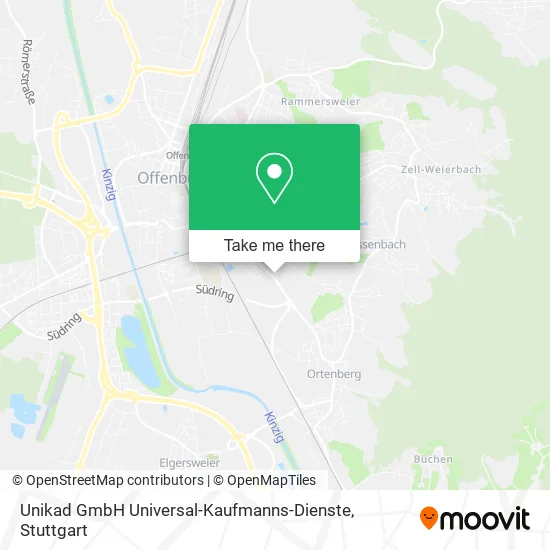Карта Unikad GmbH Universal-Kaufmanns-Dienste