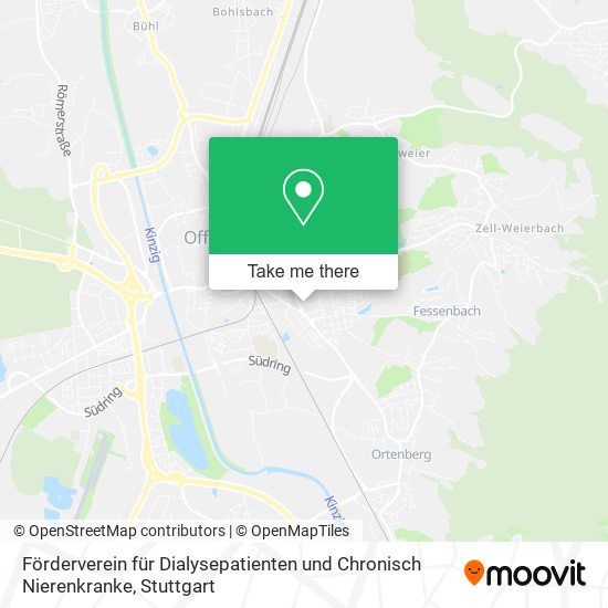 Карта Förderverein für Dialysepatienten und Chronisch Nierenkranke