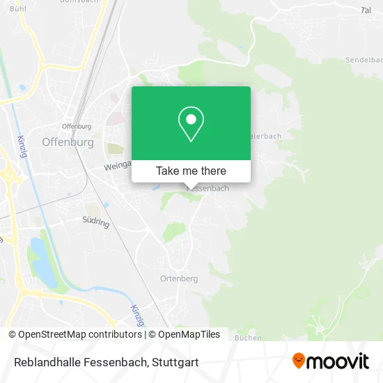 Карта Reblandhalle Fessenbach