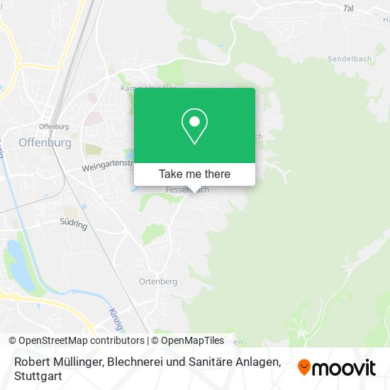Robert Müllinger, Blechnerei und Sanitäre Anlagen map