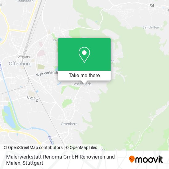 Malerwerkstatt Renoma GmbH Renovieren und Malen map