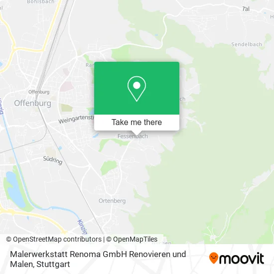 Карта Malerwerkstatt Renoma GmbH Renovieren und Malen