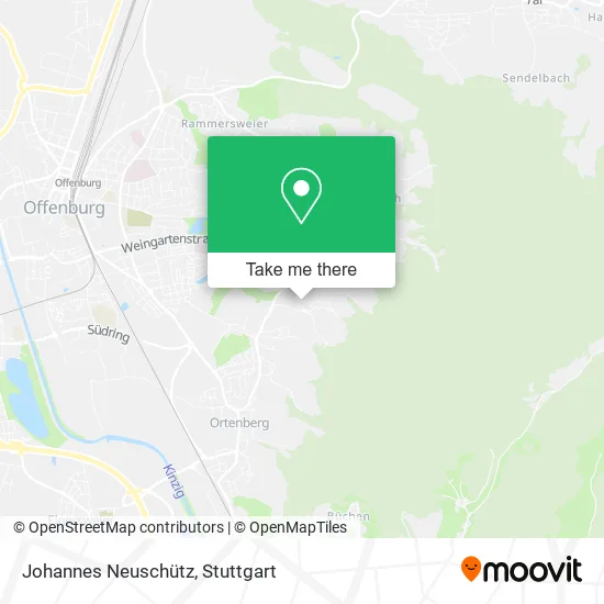 Карта Johannes Neuschütz