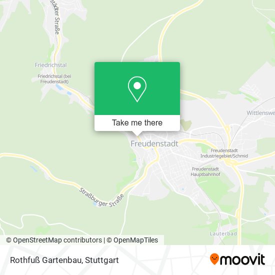 Rothfuß Gartenbau map