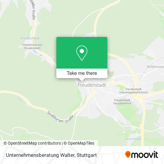 Карта Unternehmensberatung Walter