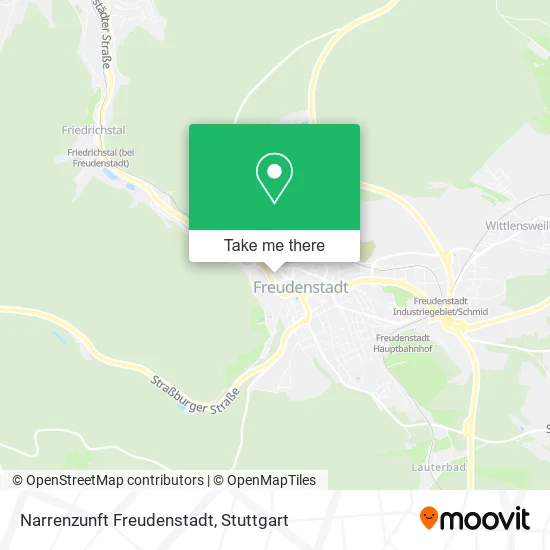 Карта Narrenzunft Freudenstadt