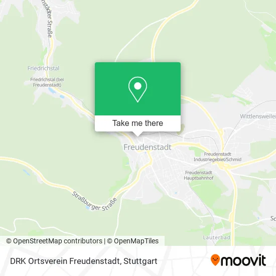 Карта DRK Ortsverein Freudenstadt