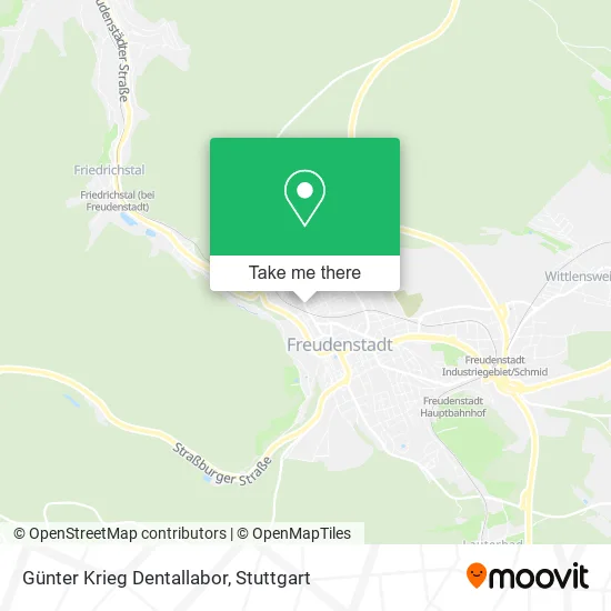 Карта Günter Krieg Dentallabor