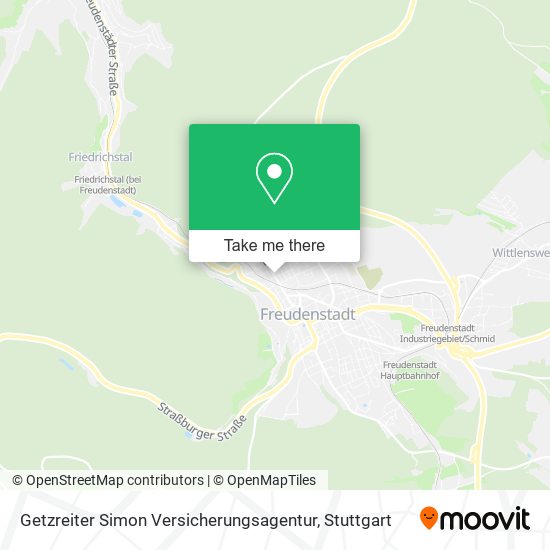 Getzreiter Simon Versicherungsagentur map