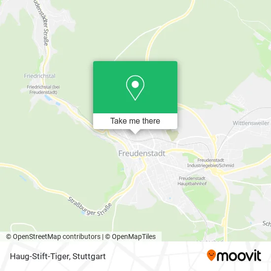 Карта Haug-Stift-Tiger
