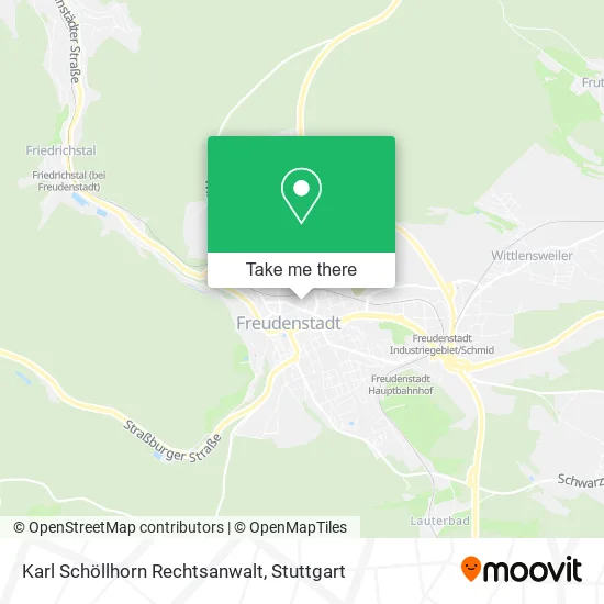 Карта Karl Schöllhorn Rechtsanwalt