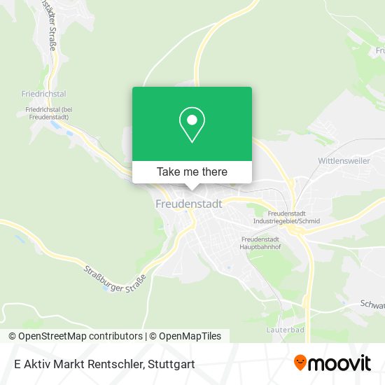 E Aktiv Markt Rentschler map