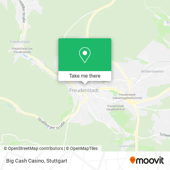 Карта Big Cash Casino