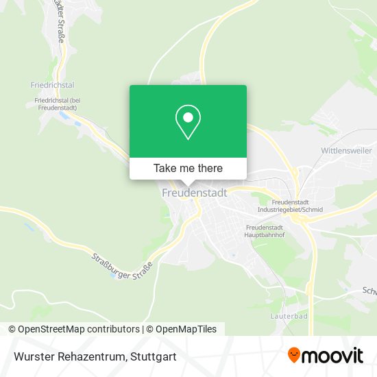 Карта Wurster Rehazentrum