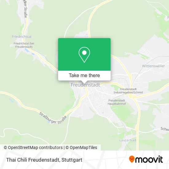 Карта Thai Chili Freudenstadt