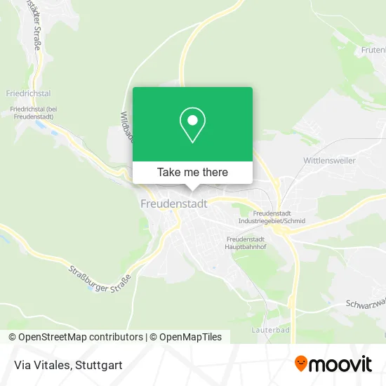 Карта Via Vitales
