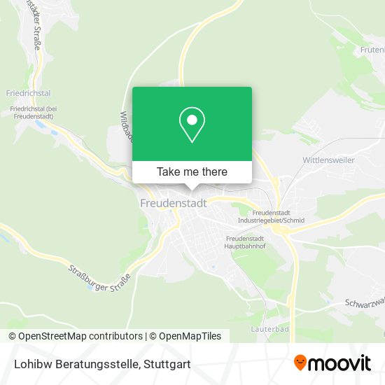 Lohibw Beratungsstelle map