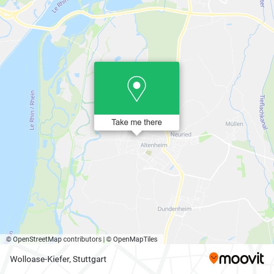 Карта Wolloase-Kiefer