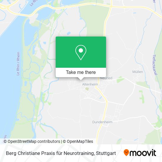 Карта Berg Christiane Praxis für Neurotraining