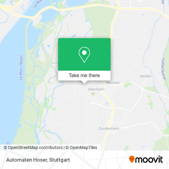 Карта Automaten Hoser