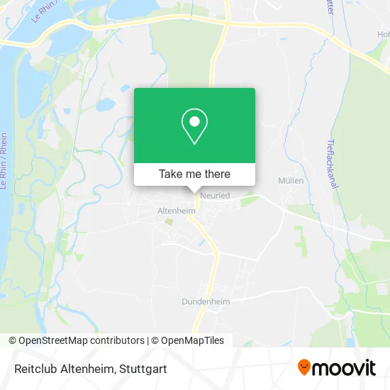Карта Reitclub Altenheim