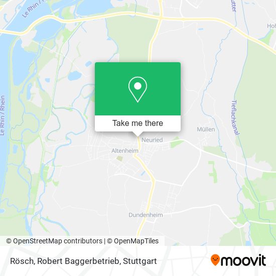 Rösch, Robert Baggerbetrieb map