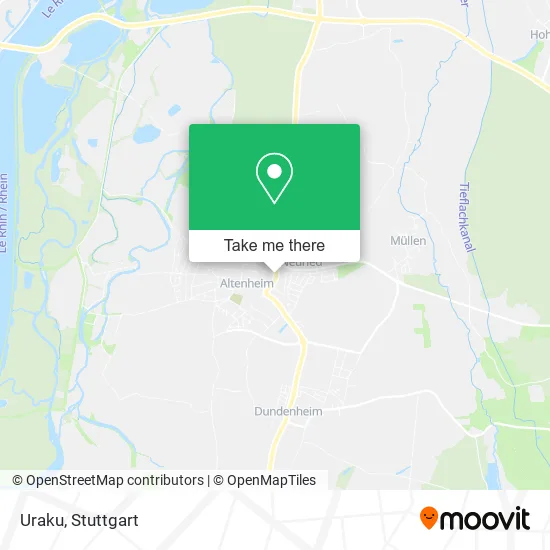 Карта Uraku