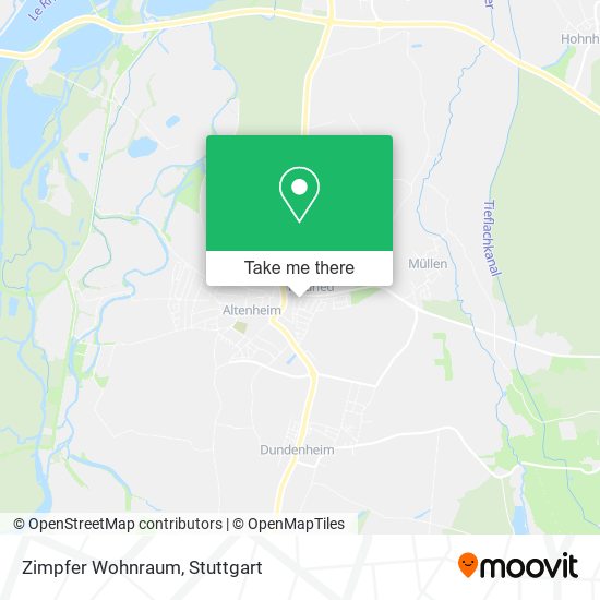 Карта Zimpfer Wohnraum