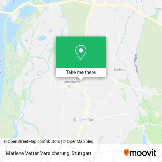 Карта Marlene Vetter Versicherung